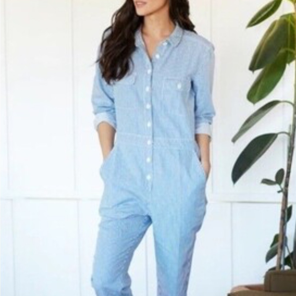 Light Blue Women's Jumpsuit